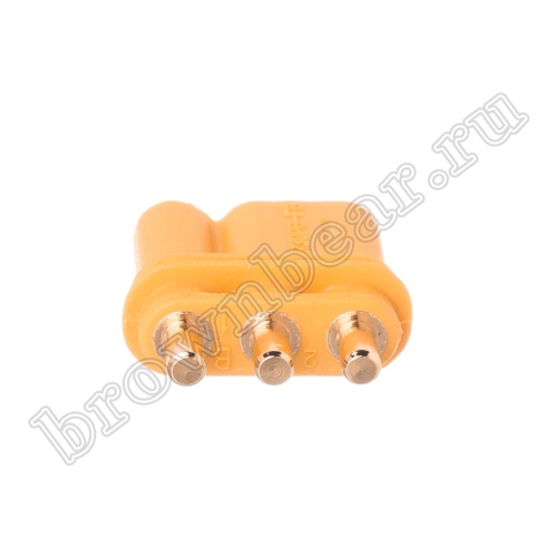 Разъем питания MR30 для АКБ, 3 контакта, розетка на плату MR30PB30-F.G.Y фото 4