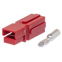 Разъем силовой "Андерсона" модульный для АКБ, 75 А, красный BMC1M-R