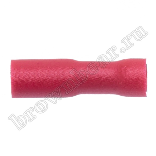 Клемма плоская обжимная 3 мм, гнездо на провод 0.25 - 1.5 мм², полностью изолированная, кратно 100шт., РПИ-М TAI3-1.25I фото 5