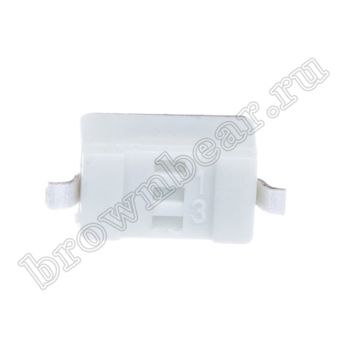Кнопка тактовая SMD, 6x3.5 мм, h=4.3 мм, 2 контакта фото 2