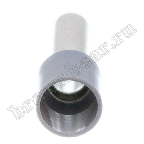 Кабельный наконечник штыревой втулочный изолированный НШВИ 10 мм, под опрессовку на провод 4.0 мм², упаковка 100шт. TIC-4.0-10 фото 4