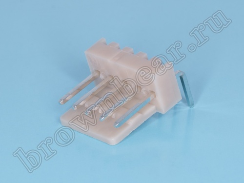 Разъем питания 5 контактов, вилка на плату, прямой угол, шаг 2.54 мм WF-5R