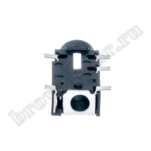 Разъём 3.5мм гнездо mini Jack на плату, поверхностный монтаж, стерео, 5 контактов, тип 2 AUB-36/2-2 фото 5