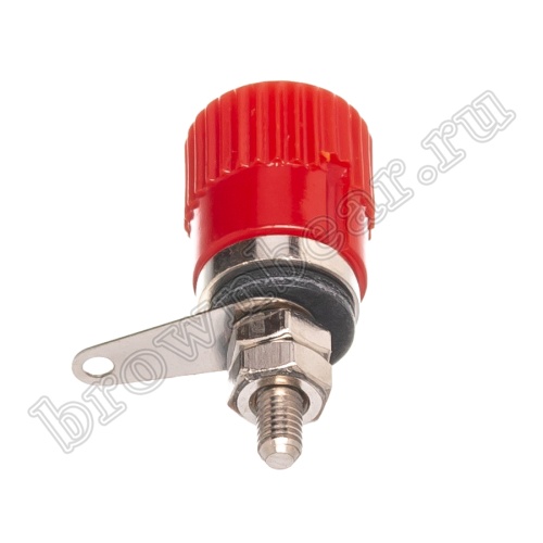 Клемма приборная для разъема Banana, тип 3 (гнездо), красная BP-3R фото 9