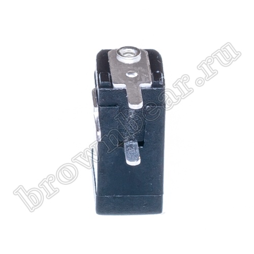 Разъем питания штырьковый DC гнездо, 1.3 мм, на плату, плоские контакты DJK-05D фото 3