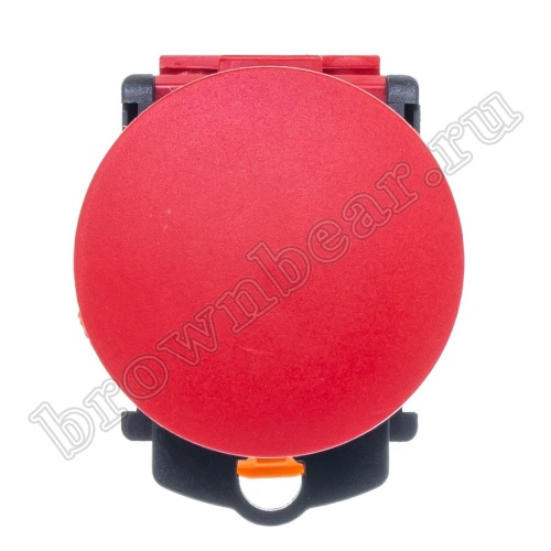 Кнопка управления грибок, без фиксации, d 38 мм, НЗ, красная TN2BMR-1B фото 5