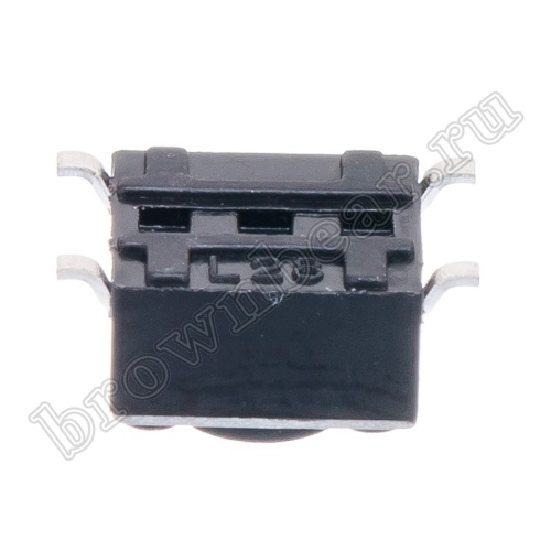 Кнопка тактовая SMD, 6х6 мм, h=4.3 мм, 4 контакта SWT-34-43 фото 2