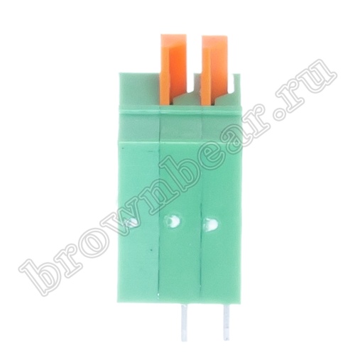 Клеммник нажимной на плату, 3 контакта, 2.54 мм, угловой TB-07AR фото 5