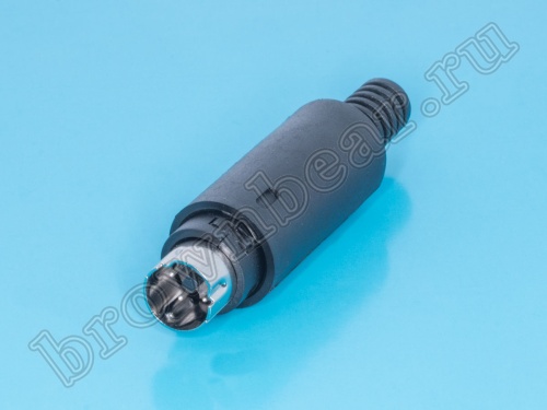 Вилка mini DIN 3 контакта на кабель MDN-3M