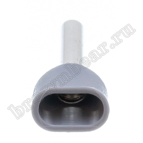 Кабельный наконечник штыревой втулочный изолированный НШВИ2 10 мм, под опрессовку на провод 0.75 мм², упаковка 100шт. TIC2-0.75-10 фото 4