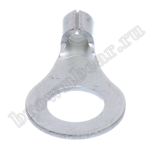 Клемма кольцевая обжимная тип "O" 6.4 мм, на провод 1.5 - 2.5 мм², неизолированная, кратно 100шт. TR-2-6 фото 3