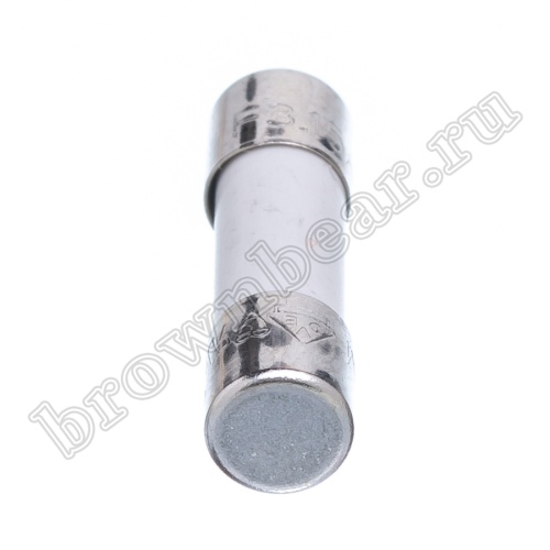 Предохранитель 5х20 мм, цилиндрический, керамический, сверхбыстрый, 3.15А/250В(UBM) фото 3