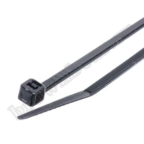 Стяжка (хомут) нейлоновая 200 x 2.5 мм, UV защита, черная, упаковка 100 шт. CV-200MW-UV фото 4