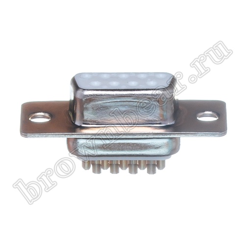 Разъем D-SUB 9 контактов, гнездо на кабель, пайка DB-9F фото 5