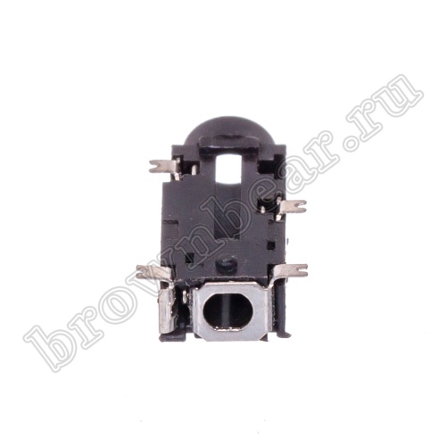 Разъём 3.5мм гнездо mini Jack на плату, поверхностный монтаж, стерео AUB-36/1 фото 5