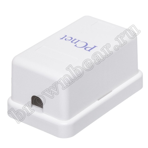 Корпус внешней розетки для 1 модуля keystone, PCnet  фото 2