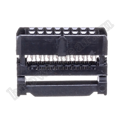 Разъем IDC 2х8 розетка на плоский кабель, шаг 2.00мм IDC2-16 фото 4