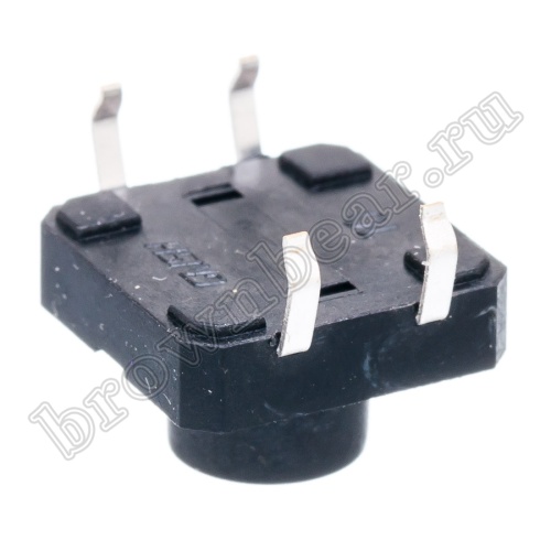 Кнопка тактовая 12x12 мм, h=7.5 мм, 4 контакта SWT-5-75 фото 2