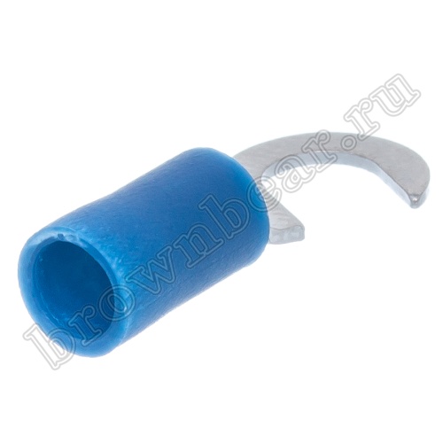 Клемма крюк тип "C" 5.3 мм на провод 1.5 - 2.5 мм², изолированная, кратно 100шт. TCI-2-5 фото 3