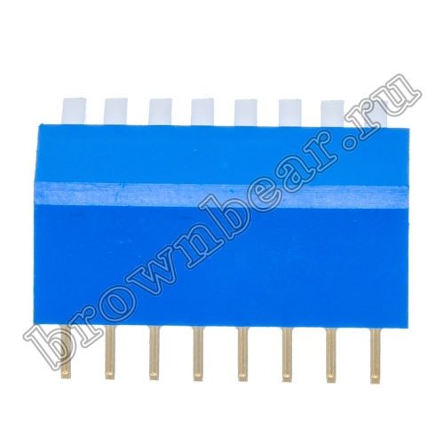 Переключатель Dip-Switch 8 контактных групп, пиано SWD3-8 фото 2