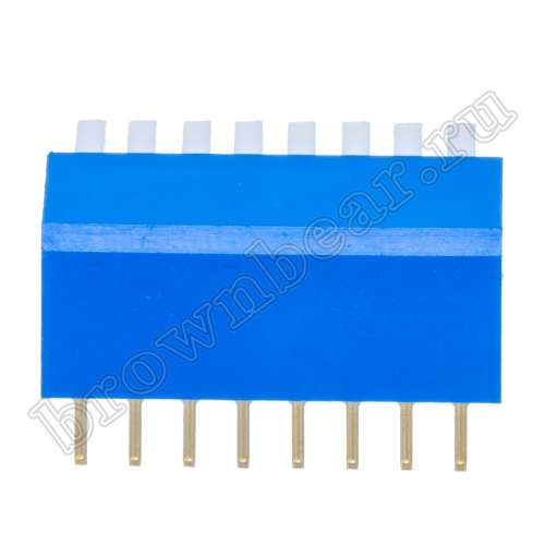 Переключатель Dip-Switch 8 контактных групп, пиано SWD3-8 фото 2