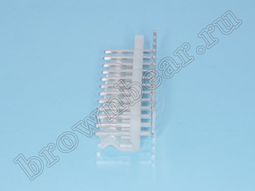 Разъем питания 12 контактов, вилка на плату прямой угол, шаг 5.08 мм MPW-12R фото 6