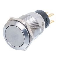 Кнопка управления герметичная, без фиксации, d 22 мм, 2НР+2НЗ TT19MB2