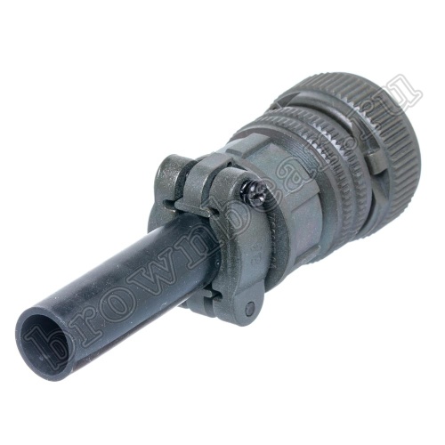 Разъём промышленный круглый MIL-5015 серии MS 7 контактов, гнездо на кабель фото 4