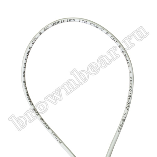 Кабель Витая пара, 2 пары, медный, 5 категория, серый, PCnet, бухта 305м PCnet фото 4