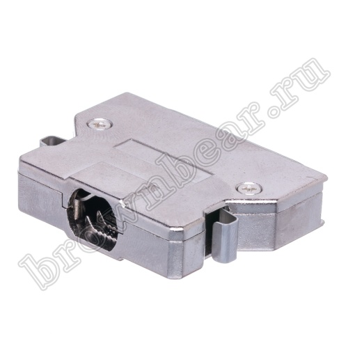 Разъем Micro D-SUB 50 контактов, вилка на кабель с корпусом, пайка MD-50M фото 4