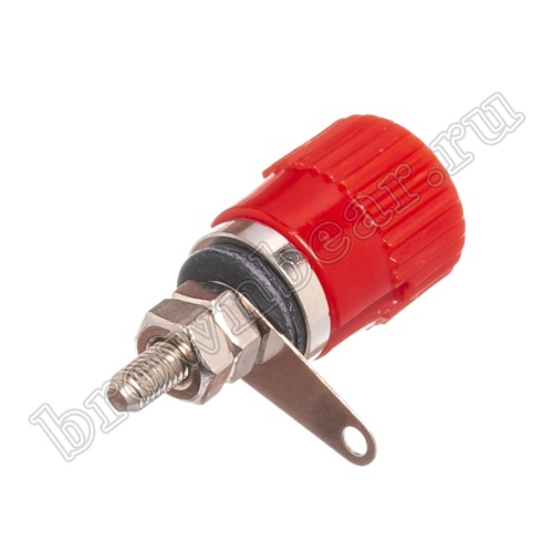 Клемма приборная для разъема Banana, тип 3 (гнездо), красная BP-3R фото 4