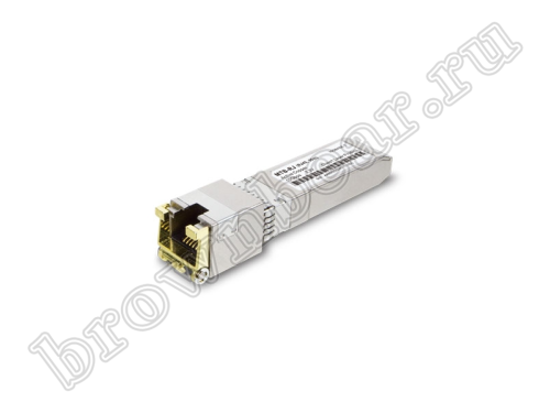 MTB-RJ Модуль SFP+ 10Гб/с, коннектор RJ-45, mini GBIC, 100м фото 2