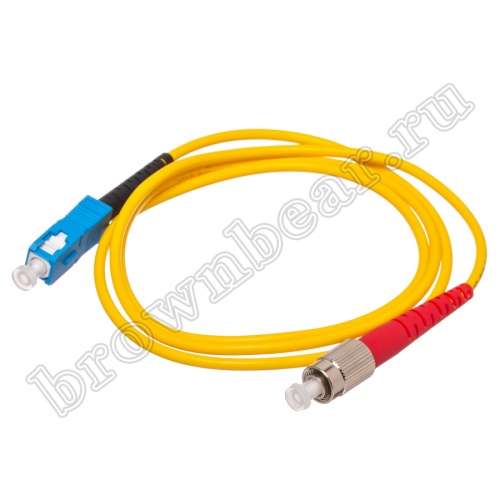 FC-SC патч-корд одномодовый 1м (Simplex) 