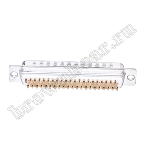 Разъем D-SUB 62 контакта, вилка на кабель, пайка DHS-62M фото 5