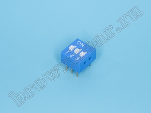 Переключатель Dip-Switch 3 контактных группы