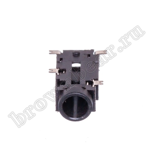 Разъём 3.5мм гнездо mini Jack на плату, поверхностный монтаж, стерео AUB-36/1 фото 3