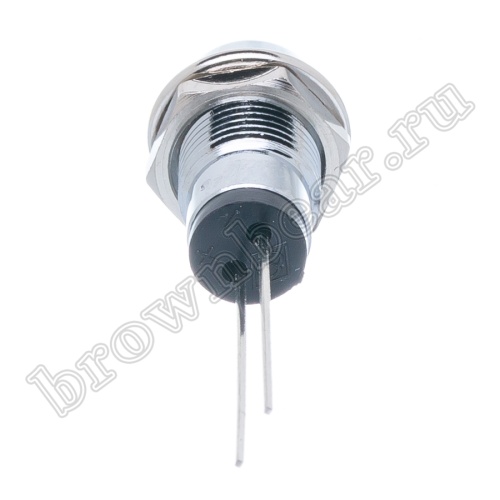 Светодиод в корпусе индикаторный, зеленый, 12.0 mcd фото 3