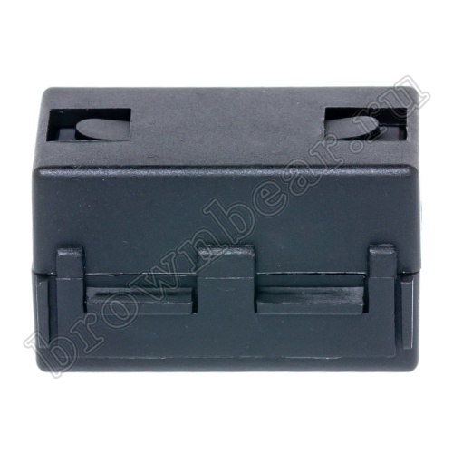 Ферритовый фильтр на кабель d 6.5 мм, корпус с защелкой фото 2