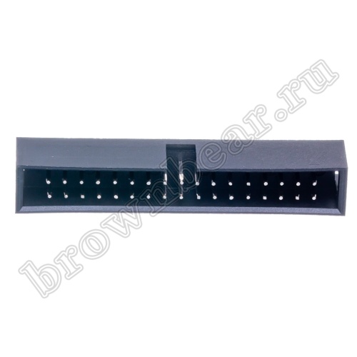 Разъем IDC 2х17 вилка на плату, шаг 2.54мм BH-34 фото 2