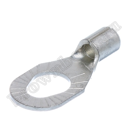 Клемма кольцевая обжимная тип "O" 3.7 - 5.3 мм на провод 1.5 - 2.5 мм², неизолированная, кратно 100шт. TR-2-3/5