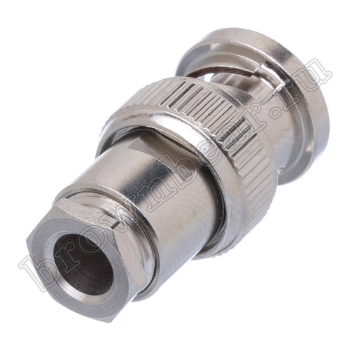 Разъем BNC Amphenol, штекер на кабель RG-58, пайка 112348 фото 7