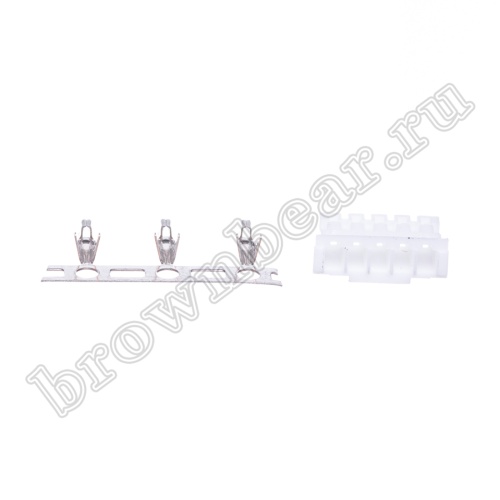 Разъем питания 5 контактов, гнездо на кабель, шаг 2.0 мм MU-5F фото 5