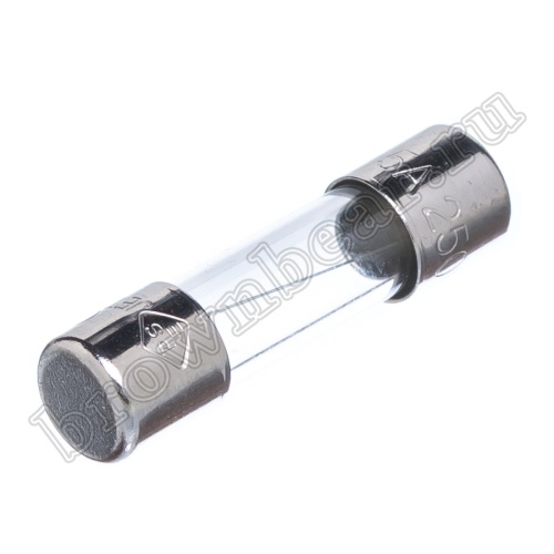 Предохранитель 5х20 мм, цилиндрический, стеклянный, быстрый, 5.0A/250В (GFE)