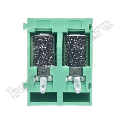 Клеммник винтовой на плату, 2 контакта, 5.0 мм, угловой, 60 градусов TB-03AL фото 4