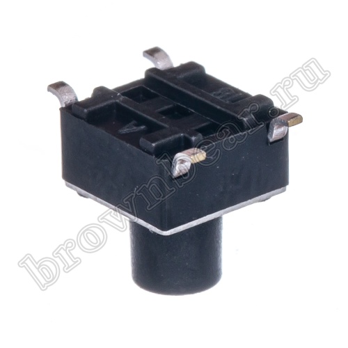 Кнопка тактовая SMD, 6x6 мм, h=7 мм, 4 контакта фото 4