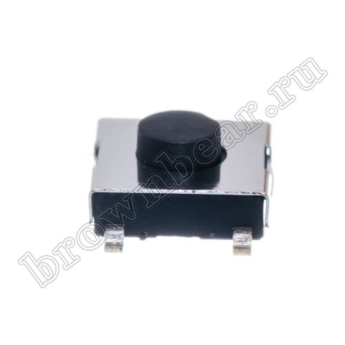 Кнопка тактовая SMD, 6x6 мм, h=3.2 мм, 4 контакта фото 2