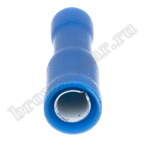 Клемма штекерная обжимная тип "B" 4.0 мм, гнездо на провод 1.5 - 2.5 мм², изолированная, кратно 100шт. TBI-2-4F фото 5