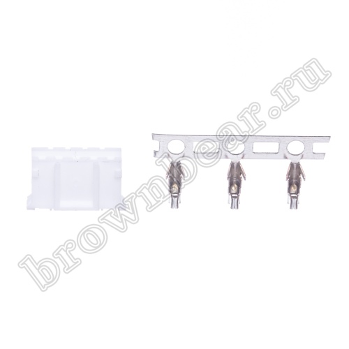 Разъем питания 5 контактов, гнездо на кабель, шаг 2.0 мм MU-5F фото 6