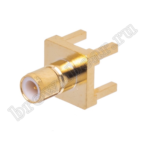Разъем SMB вилка на плату SMB-P