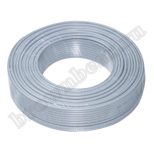 Кабель коаксиальный с двойным экраном, 75 Ом, бухта 100 м, серый PCnet фото 2